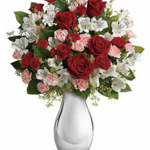 Vera Wang – Eleganza in Rosso, Rosa e Bianco
