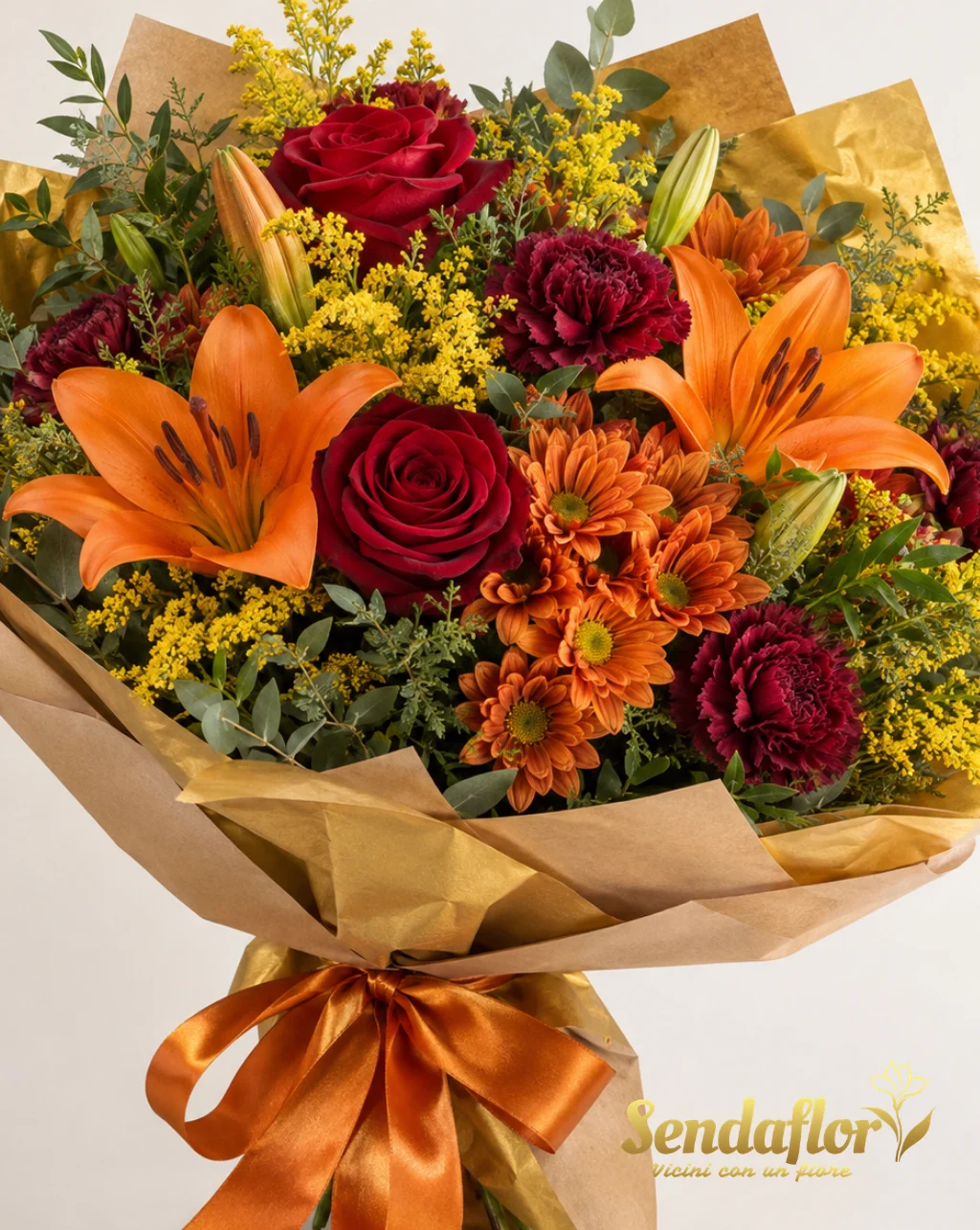 Bouquet del fiorista – Fiori dai colori vivaci