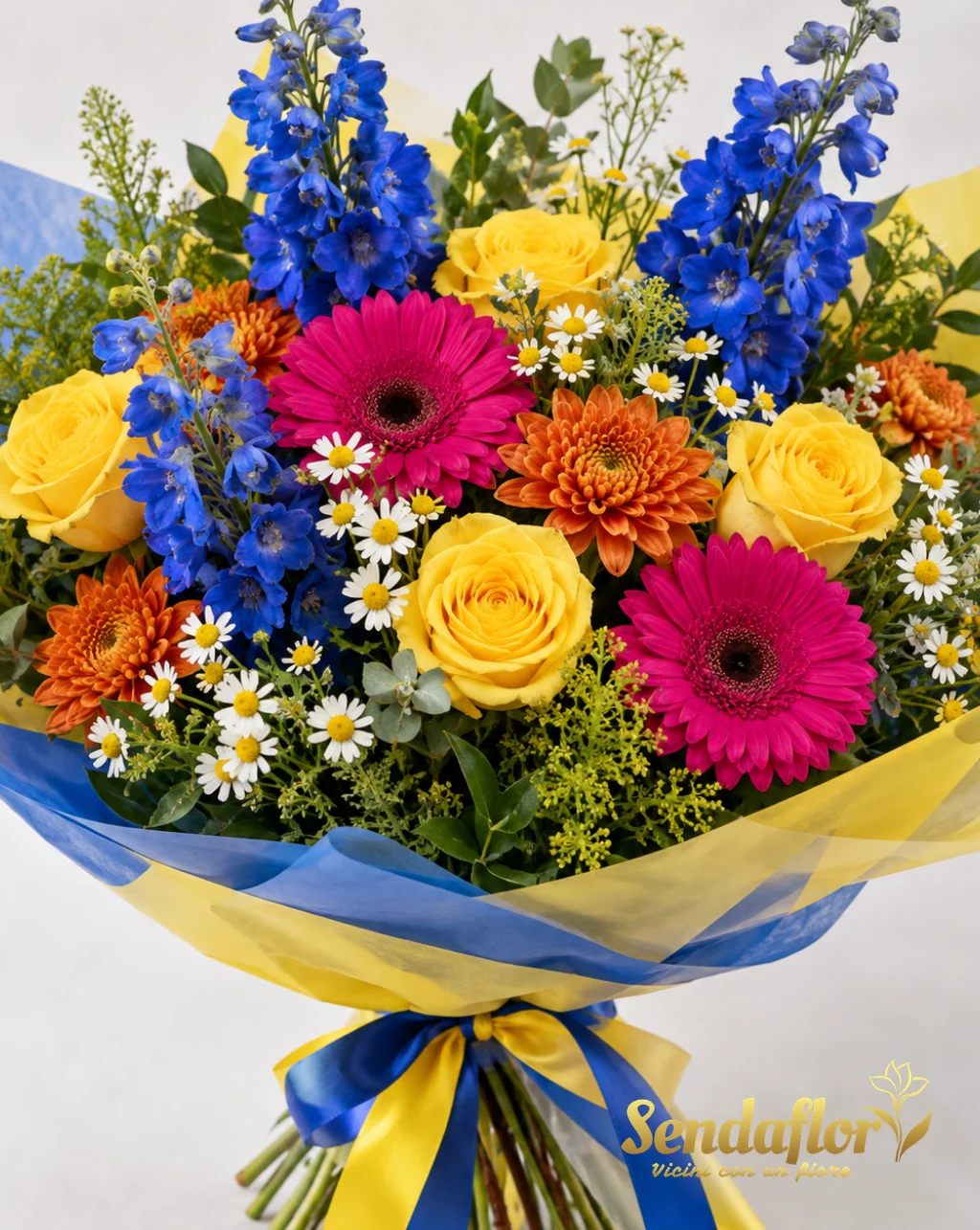 Bouquet del fiorista – Fiori dai colori vivaci